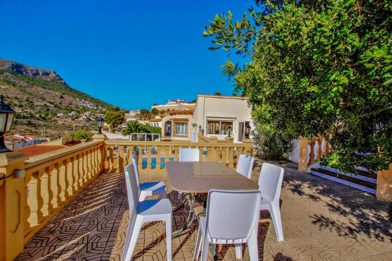 Tosal Julia - Sea View Villa With Private Pool In Кальпе Екстер'єр фото
