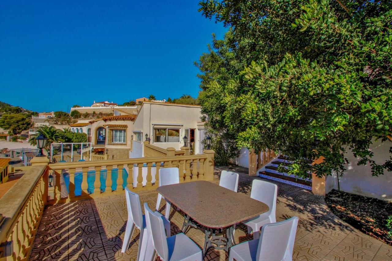 Tosal Julia - Sea View Villa With Private Pool In Кальпе Екстер'єр фото